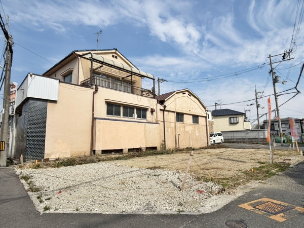 八尾市久宝園、土地の画像です