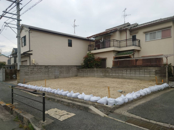 八尾市栄町、土地の画像です