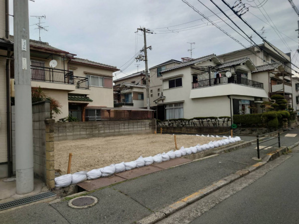 八尾市栄町、土地の画像です