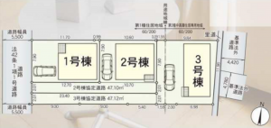 八尾市桂町、新築一戸建ての画像です