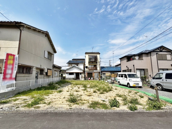 八尾市田井中、土地の画像です