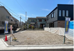 八尾市高安町南、土地の画像です