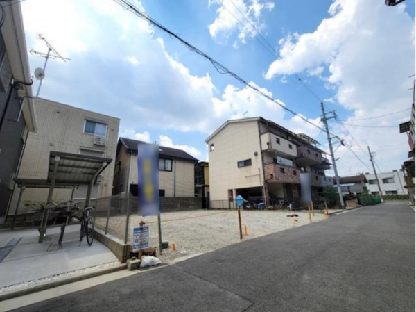 八尾市高安町北、土地の画像です