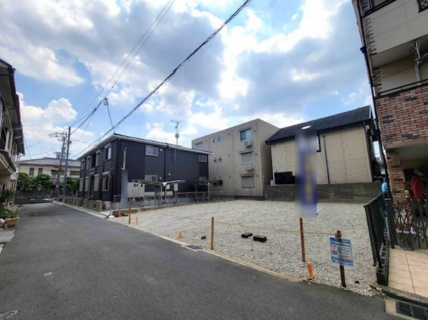 八尾市高安町北、土地の画像です