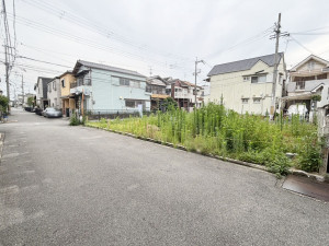 八尾市東山本新町、土地の画像です