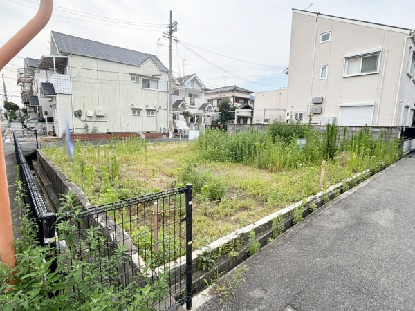 八尾市東山本新町、土地の画像です