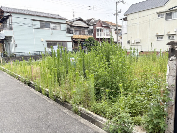 八尾市東山本新町、土地の画像です