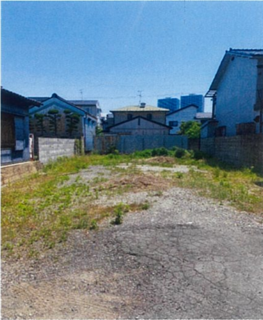 八尾市久宝寺、土地の画像です