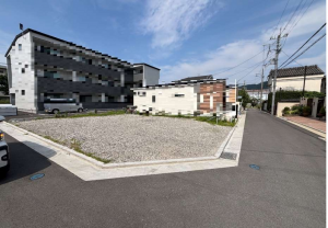 八尾市山本町南、土地の画像です