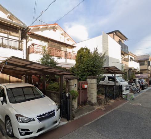 八尾市中田、土地の画像です