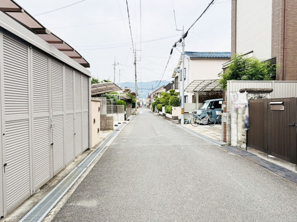 八尾市東山本新町、土地の画像です