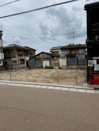 八尾市久宝寺、土地の画像です