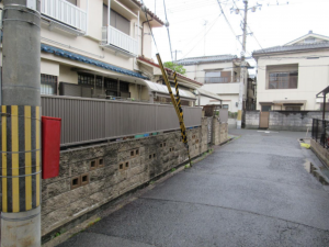 八尾市福万寺町南、土地の画像です