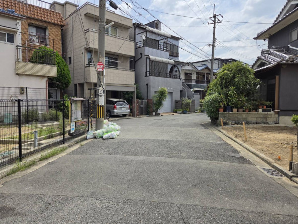 八尾市美園町、土地の画像です