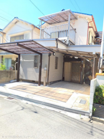 八尾市東町、中古一戸建ての画像です