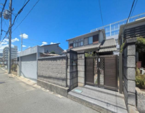 八尾市陽光園、土地の画像です