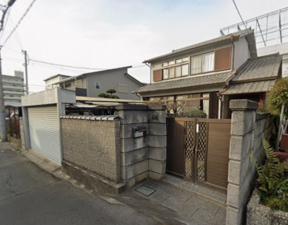 八尾市陽光園、土地の画像です