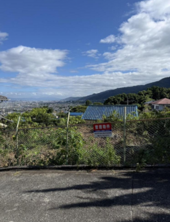八尾市黒谷、土地の画像です