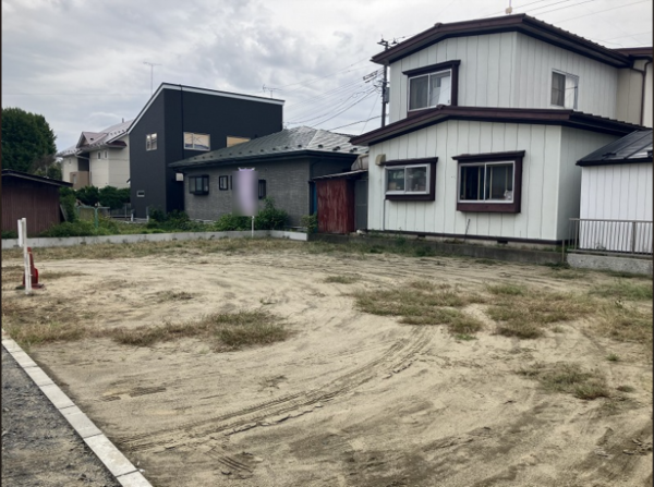 八戸市根城、土地の外観画像です
