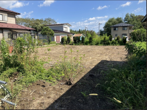 八戸市大字櫛引、土地の外観画像です