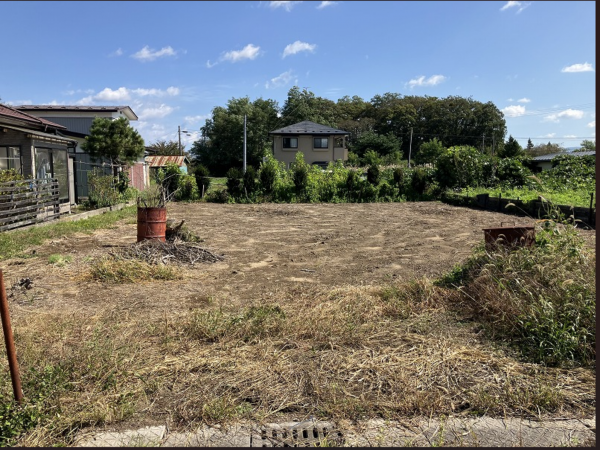 八戸市大字櫛引、土地の外観画像です