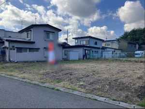 八戸市大字鮫町、土地の外観画像です