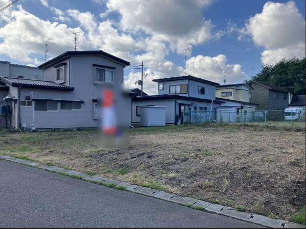 八戸市大字鮫町、土地の外観画像です