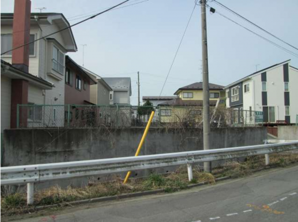 八戸市大字尻内町、土地の外観画像です
