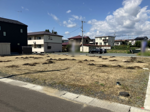 八戸市大字尻内町、土地の外観画像です