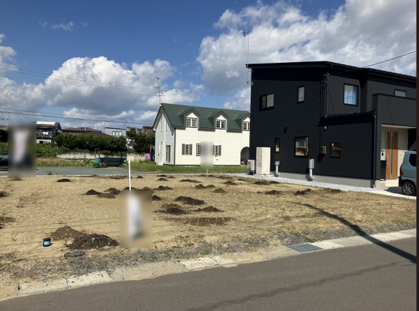 八戸市大字尻内町、土地の外観画像です