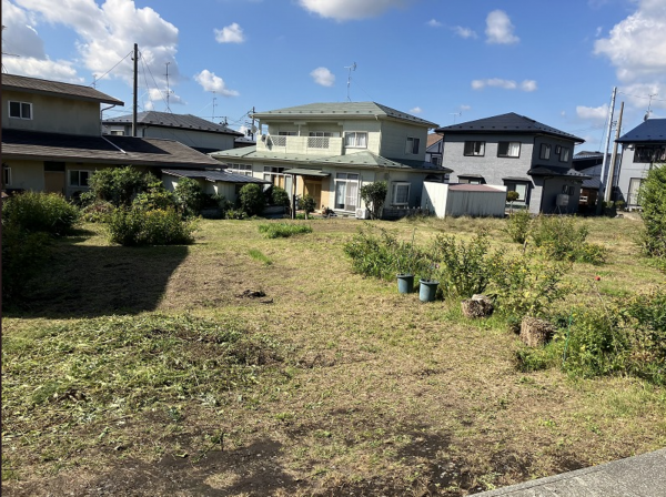 八戸市大字白銀町、土地の外観画像です