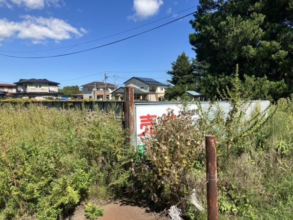 八戸市大字長苗代、土地の外観画像です