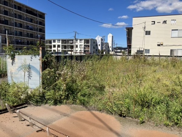 八戸市大字長苗代、土地の外観画像です