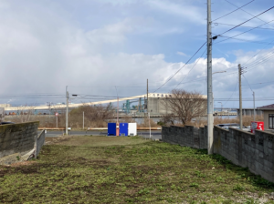 八戸市大字鮫町、土地の外観画像です