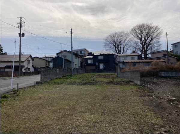 八戸市大字鮫町、土地の外観画像です