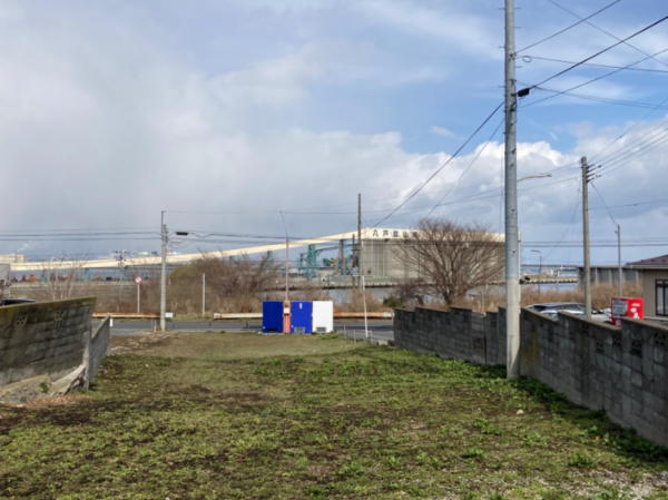 八戸市大字鮫町、土地の外観画像です