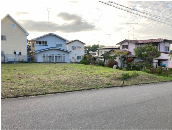 八戸市大字田面木、土地の画像です