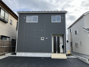 八戸市桜ケ丘、新築一戸建ての外観画像です