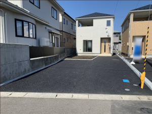 八戸市大字新井田、新築一戸建ての外観画像です