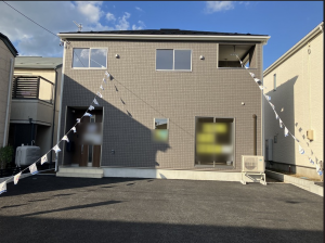 八戸市大字新井田、新築一戸建ての外観画像です