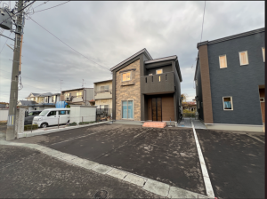 八戸市大字河原木、新築一戸建ての外観画像です