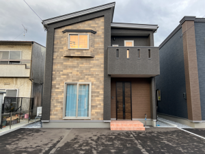 八戸市大字河原木、新築一戸建ての外観画像です