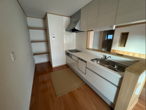 八戸市大字河原木、新築一戸建てのキッチン画像です