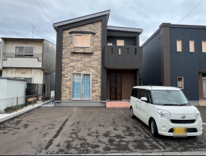 八戸市大字河原木、新築一戸建ての外観画像です