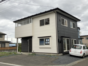 八戸市大字湊町、中古一戸建ての外観画像です