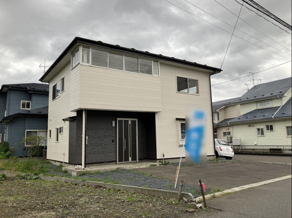 八戸市大字湊町、中古一戸建ての外観画像です