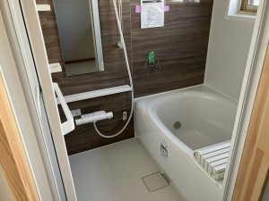 八戸市大字妙、中古一戸建ての風呂画像です