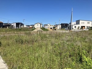 八戸市大字尻内町、土地の外観画像です