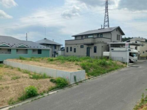 八戸市東白山台、土地の外観画像です