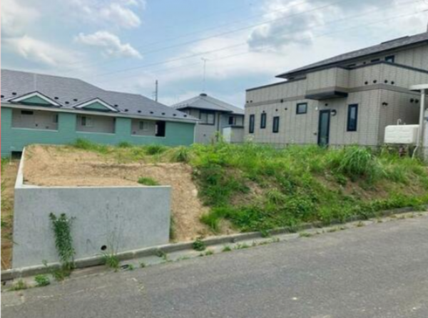 八戸市東白山台、土地の外観画像です